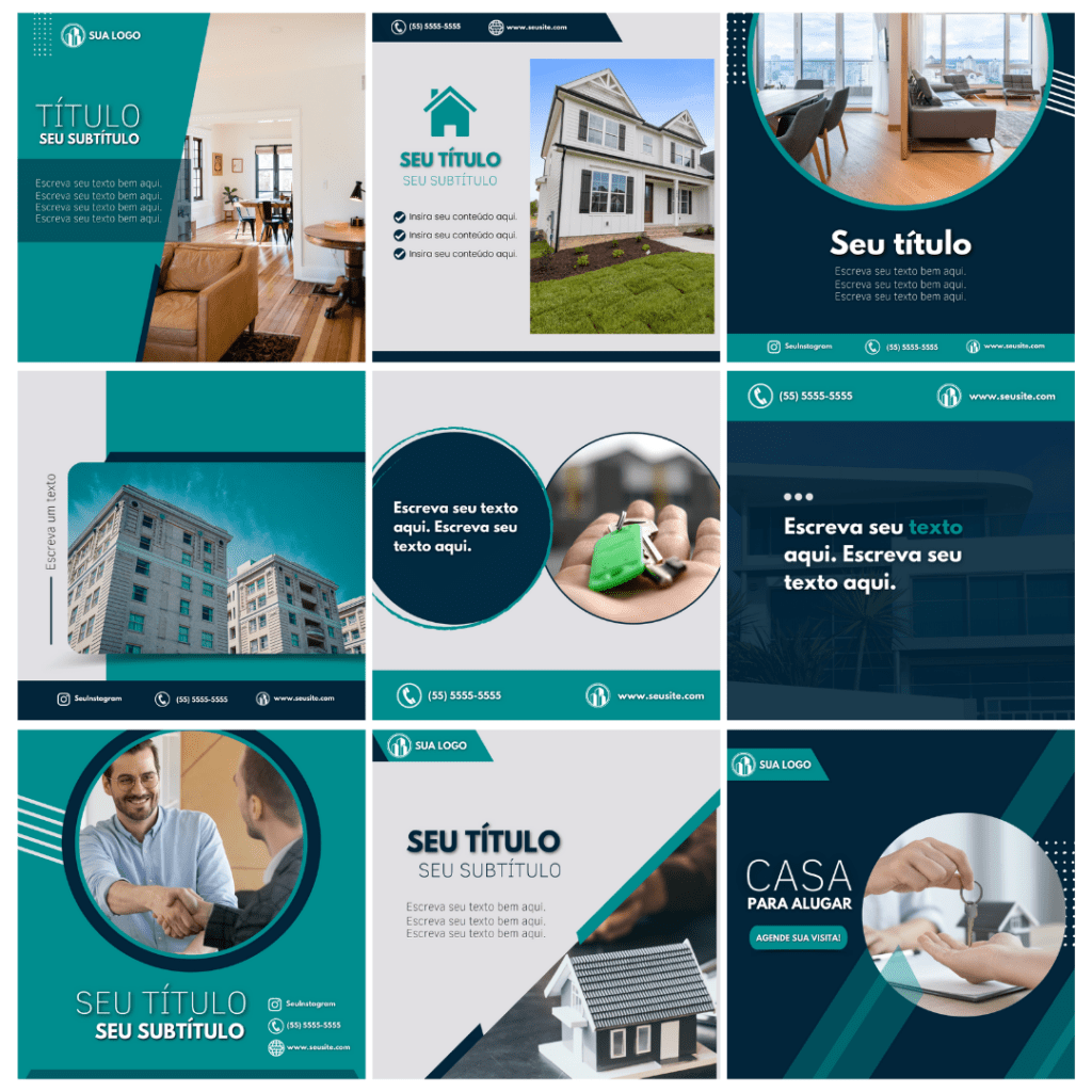 Pack Imobiliária