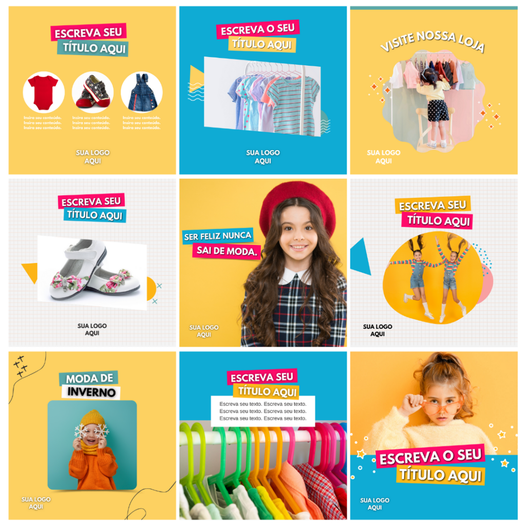 PACK LOJA DE ROUPAS INFANTILMODA INFANTIL (52)