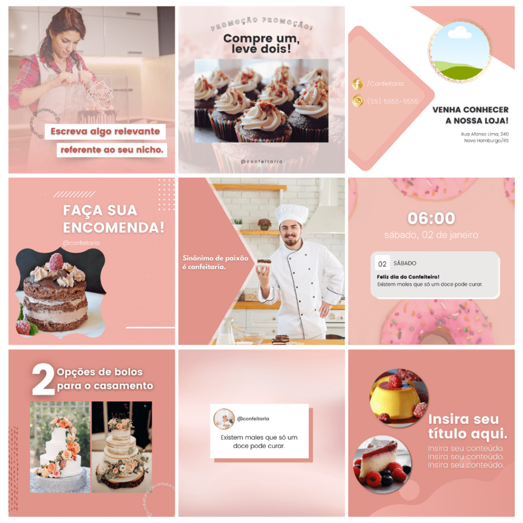 Pack Confeiteiras