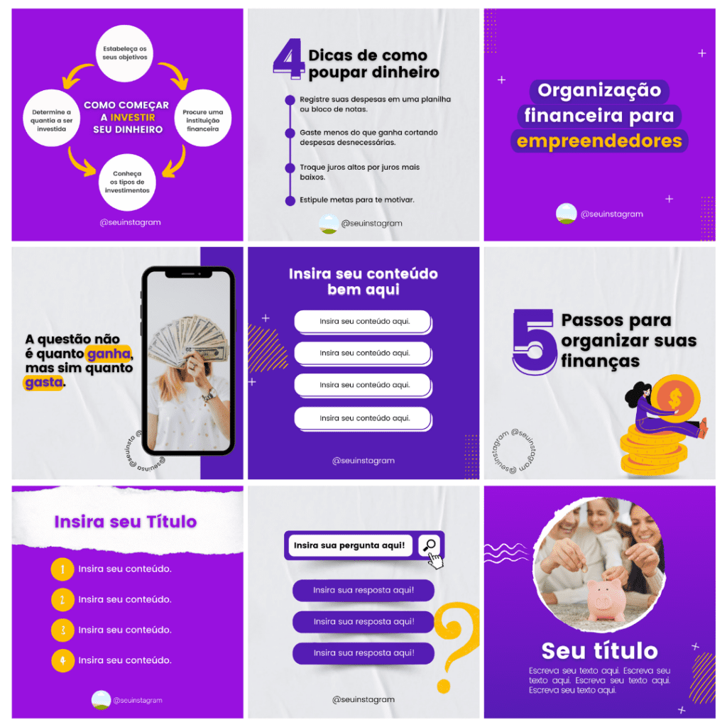 Pack Finanças e Investimentos