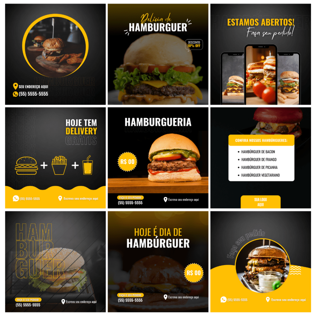 Pack Hamburgueria
